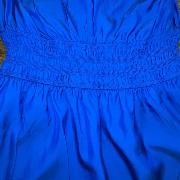 Loft Blue Strapless Dress, Size S - Picture 4 of 4